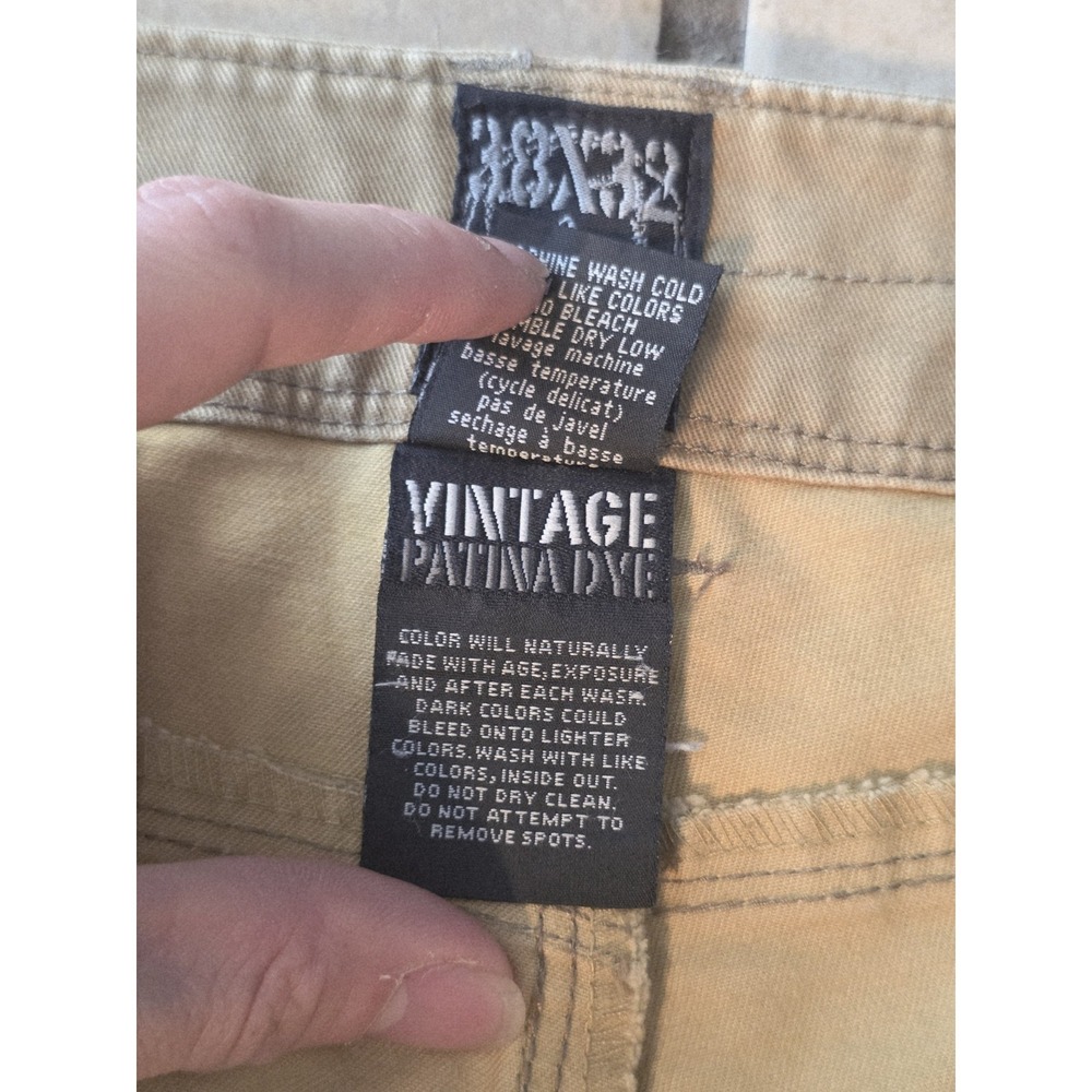 KUHL Ryder Pants Mens 38x32 Vintage Patina Dye Khaki Rugged Outdoor Workwear - Picture 9 of 14